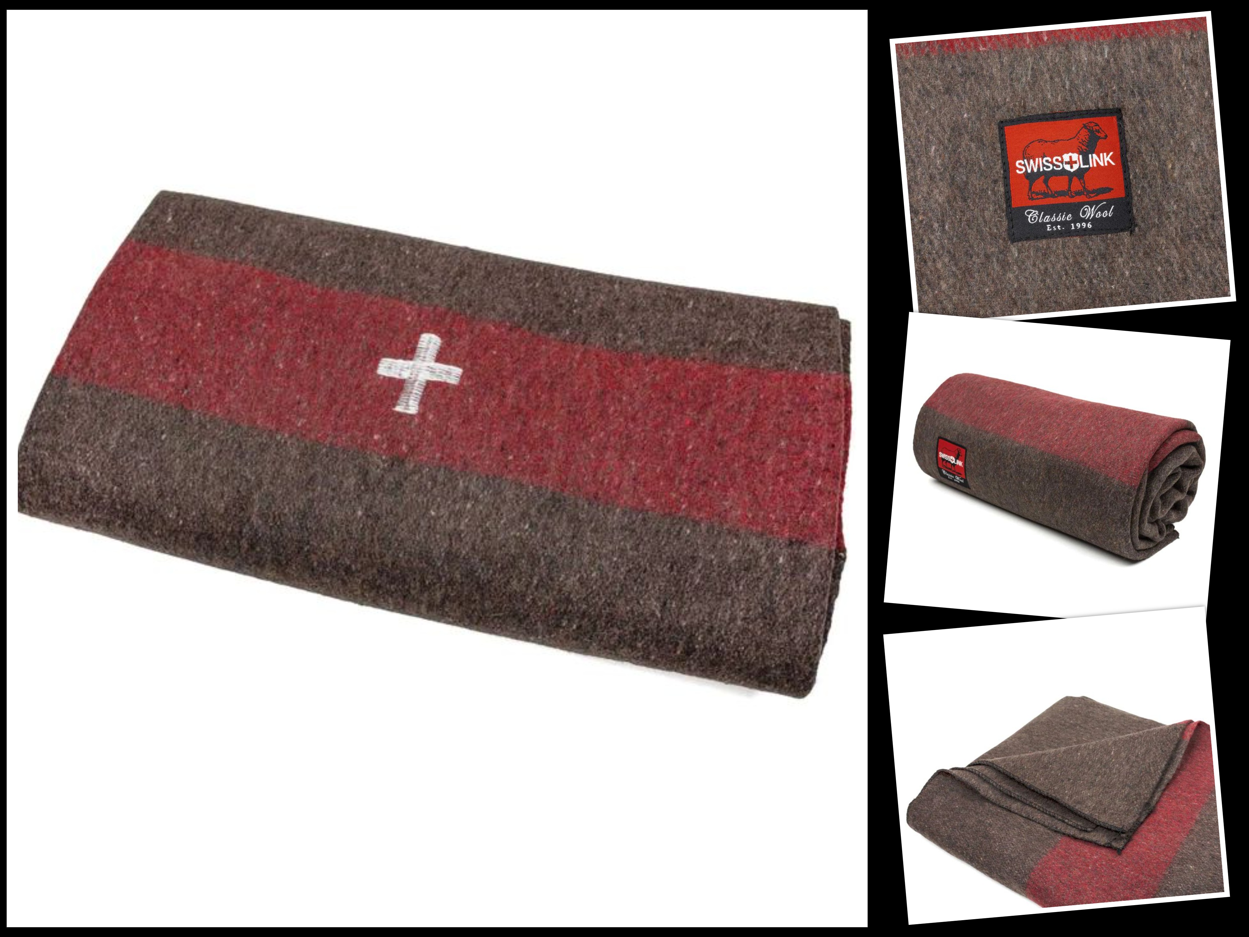 Swiss Army Reproduction Wool Blanket | Premium Quality - Click Image to Close